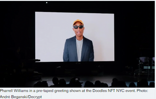 Doodles Nfts Mengumumkan Pharrell Williams Sebagai Chief Brand Officer