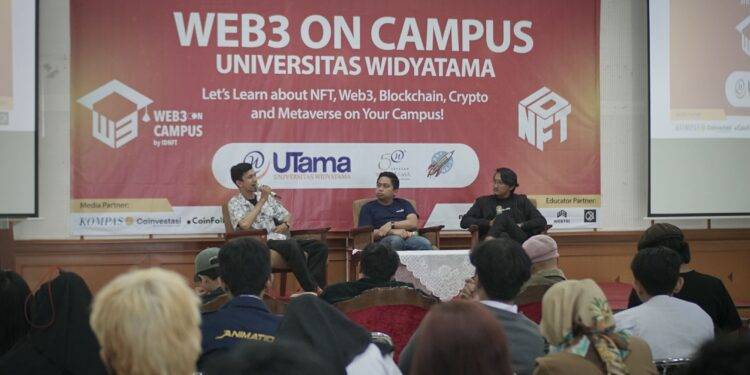 Memperkenalkan Dunia Baru NFT dan Web3 pada Mahasiswa: IDNFT Adakan Program Edukasi Web3 On Campus Memperkenalkan Dunia Baru NFT dan Web3 pada Mahasiswa: IDNFT Adakan Program Edukasi Web3 On Campus