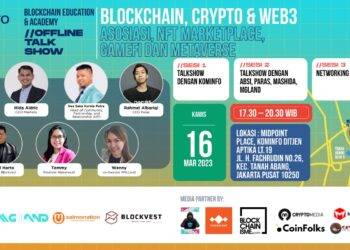 Talkshow Sinergi Bersama Komunitas dan Para Pelaku Industri Blockchain, Crypto & WEB3