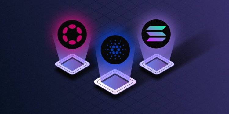 Aktivitas Pengembangan Sistem pada Polkadot, Kusama, Cardano Tertinggi Selama 30 Hari