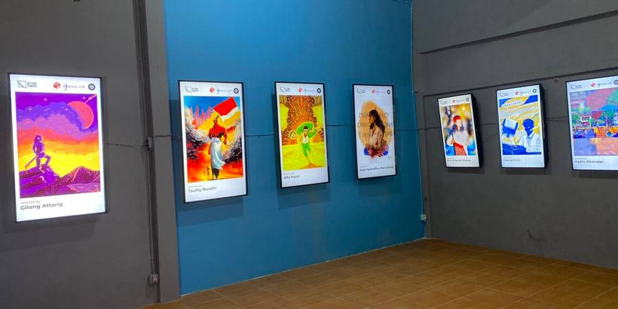 Digital era transformation “The Charm of Indonesia’s Independence Artwork” ( Transformasi era digital “Pesona Karya Seni Kemerdekaan Indonesia” )