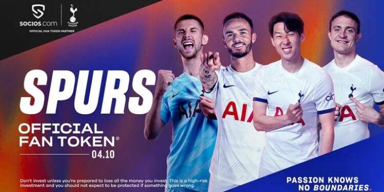 Tottenham Hotspur Rilis Fan Token Web3 Melalui Platform Blockchain Chiliz