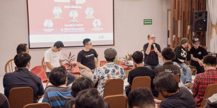 Temu NFT Kota Malang bersama OBRAS (Obrolan Santai Komunitas) “Mengetahui perkembangan Seputar Dunia Web3 dan NFT di masa kini.”