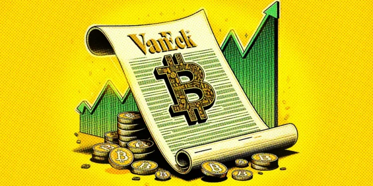 Volume ETF Bitcoin VanEck Melonjak 15 Kali Lipat dalam Semalam