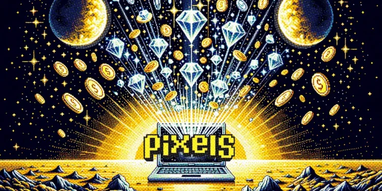 Web3 Game, Pixels Kini Bernilai $2.7 Miliar Setelah Migrasi ke Ronin