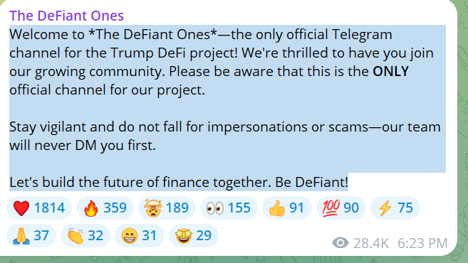 Donald Trump Jr Luncurkan Channel Telegram Untuk Kripto