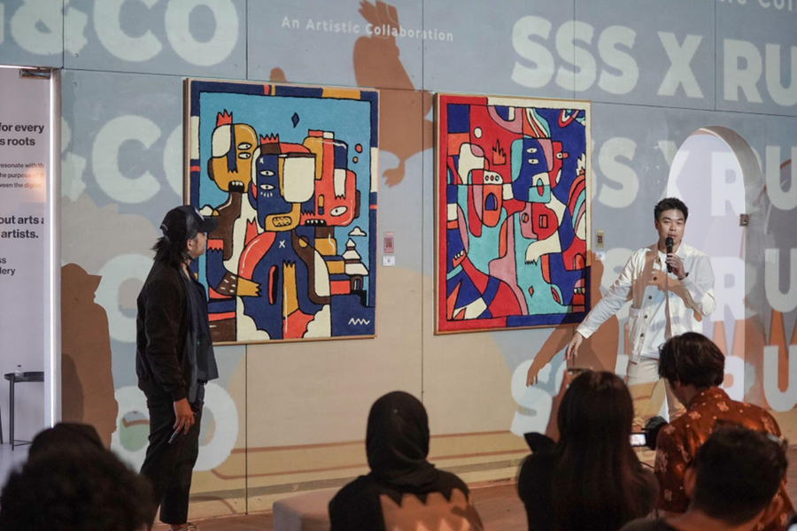 Kolaborasi Artistik SSS X RUG&CO: Menampilkan NFT Ikonik dalam Permadani Seni Modern yang Menawan