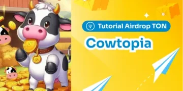 Tutorial Airdrop TON: Cowtopia