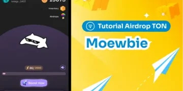 Tutorial Airdrop TON: Moewbie