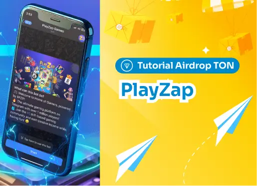 Tutorial Airdrop TON: Playzap