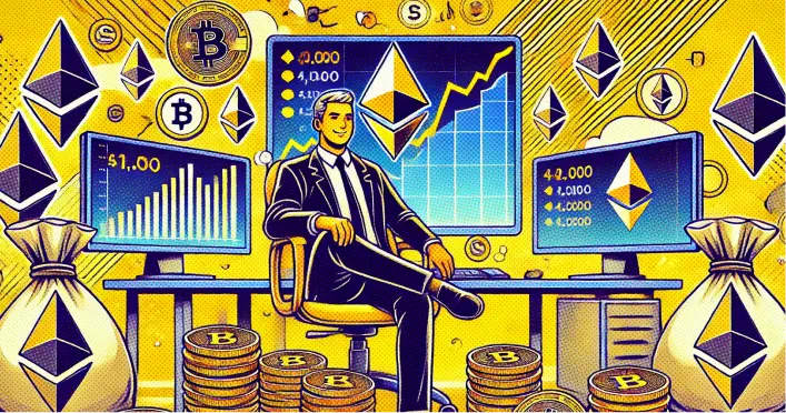 Trader Ini Untung Rp 10 Milliar dari Ethervista