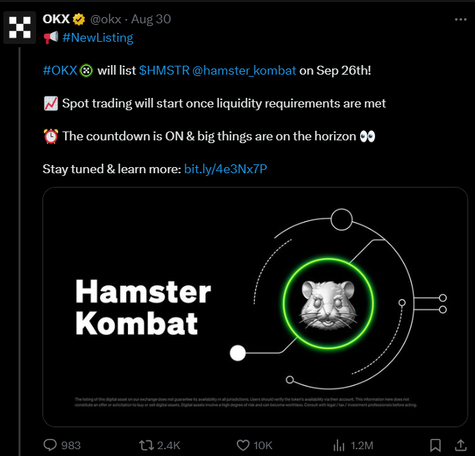 Hamster Kombat Tindak Tegas Pemain Yang Curang