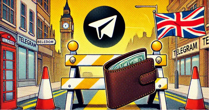 Wallet Telegram Terkena Pembatasan Sementara di Inggris