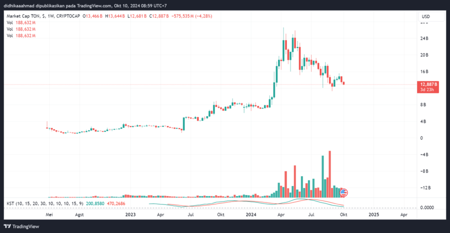 Adopsi Toncoin Alami Lonjakan Sampai 2.225% Di Tahun 2024