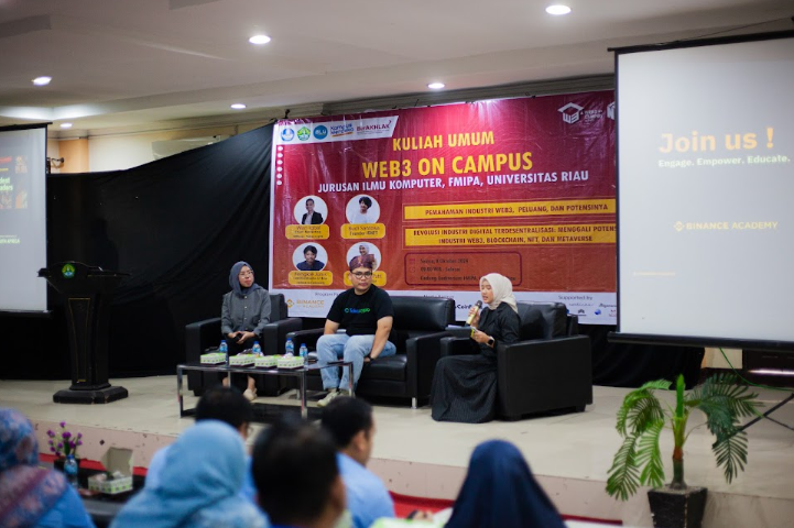 Program Web On Campus Hadir di Universitas Riau, Membuka Peluang Mahasiswa Terlibat dalam Dunia NFT dan Web3