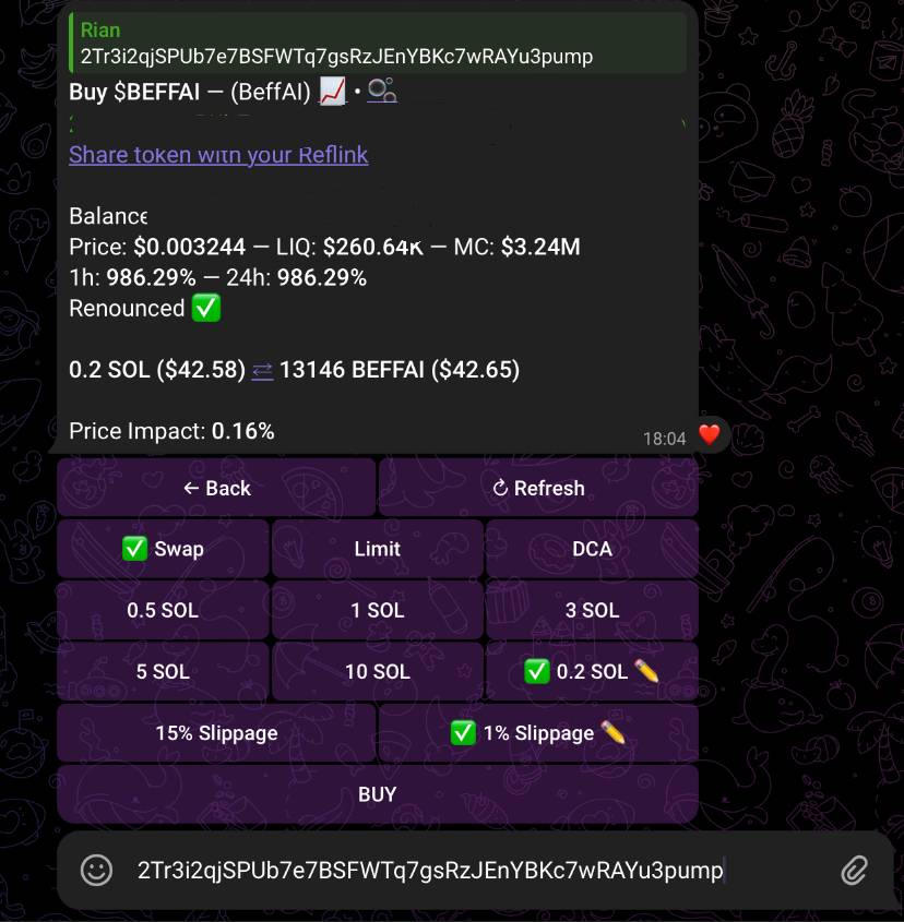 Tutorial Trading Memecoin Menggunakan Trojan Bot