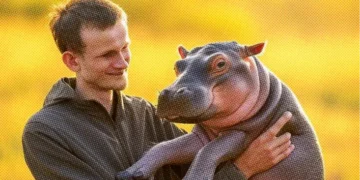 Vitalik Buterin Adopsi Moo Deng Senilai 88 $ETH dan Harga MOODENG Melonjak 70%