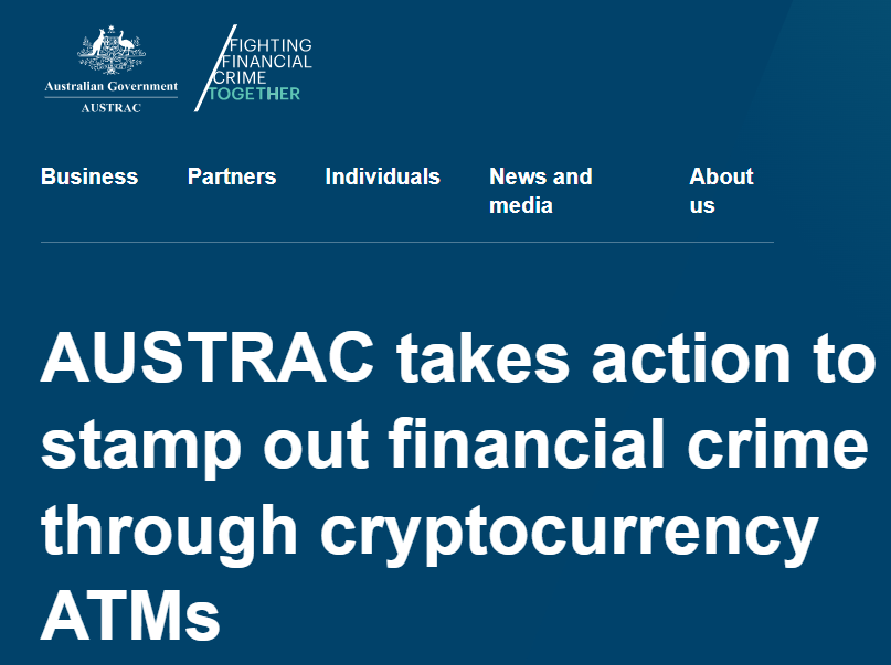 Australia Perketat Pengawasan Crypto ATM Untuk Cegah Kejahatan Finansial