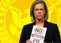 Caroline Crenshaw, Sosok Anti-Kripto yang Mengancam Industri Kripto