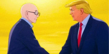 Trump Bertemu CEO Crypto.com Bahas Industri Kripto dan Tarik Gugatan SEC