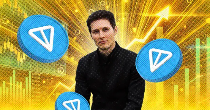 $TON Naik 50% Usai Pavel Durov Tinggalkan Prancis Menuju Dubai