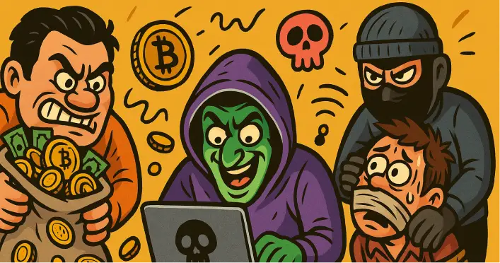 Jaringan Pencucian Uang Kripto dan Penculikan Terbongkar, Kejahatan Digital Semakin Meningkat!