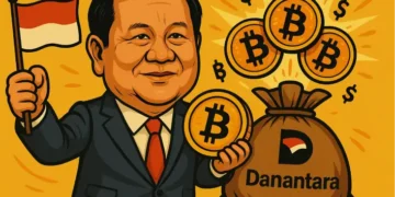 Indonesia Bisa Jadi Pemilik Bitcoin Terbesar Ketiga Jika Danantara Alokasikan 1% Untuk Bitcoin