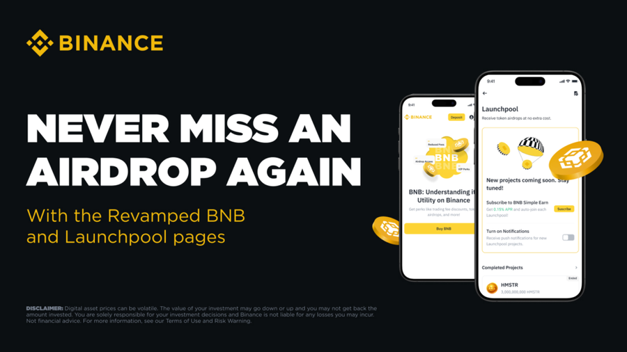 Nggak Perlu Ribet Lagi, Binance Bikin Launchpool Makin Gampang!
