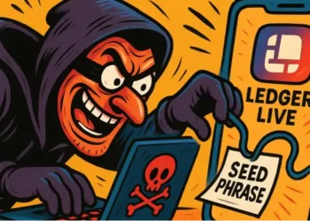 Hacker Kini Gunakan Aplikasi Palsu Ledger Live untuk Mencuri Seed Phrase