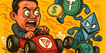 Tron Hampir Salip Ethereum Lagi Setelah Tether Tambah US$1 Miliar