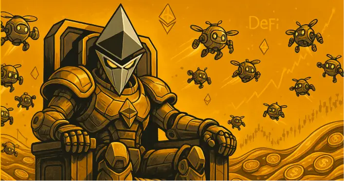 Ethereum Kembali Kuasai Market DeFi Berkat Aktivitas Bot dan Volume Stablecoin US$480 Miliar