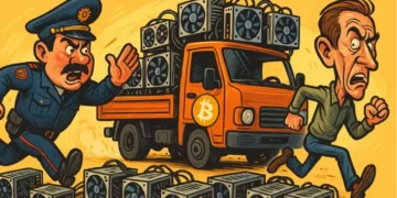 Rusia Gerebek Tambang Kripto Ilegal di Truk, Pelaku Kabur dan Tinggalkan Ratusan Rig Mining Aktif