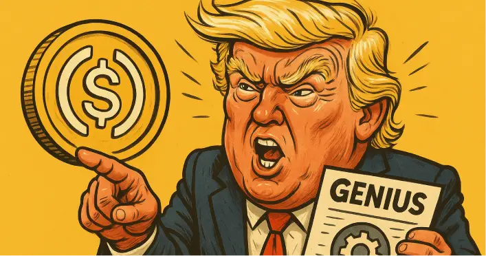 Trump Desak DPR AS Segera Sahkan RUU Stablecoin GENIUS: “Kirim ke Meja Saya, Segera!”