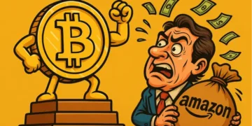 Bitcoin Cetak Sejarah! Geser Amazon, Kini Jadi Aset Terbesar Kelima di Dunia