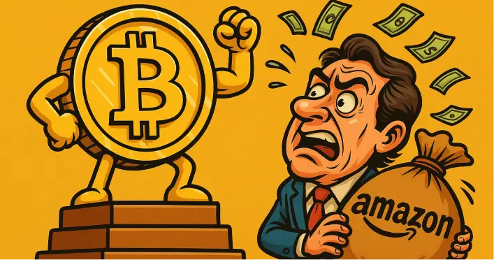 Bitcoin Cetak Sejarah! Geser Amazon, Kini Jadi Aset Terbesar Kelima di Dunia