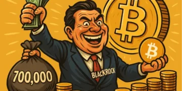 ETF Bitcoin BlackRock Tembus 700.000 $BTC, Senilai US$75,5 Miliar!