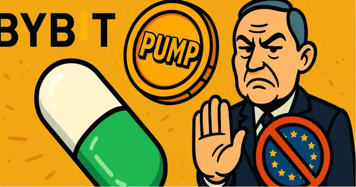 Bybit Umumkan Penjualan Token Pump.fun, Tapi Pengguna Eropa Kena Larangan MiCA