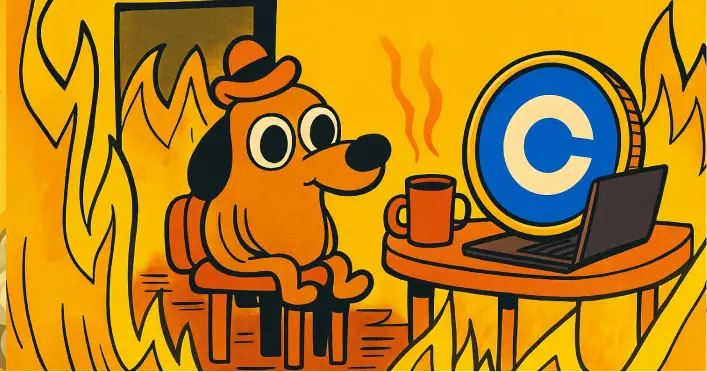 Coinbase Sentil Sistem Keuangan Inggris Lewat Video Satir "Everything is Fine"