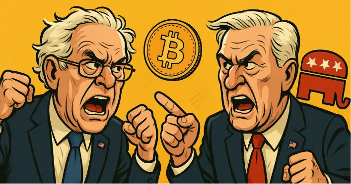 Kongres AS Terbelah! Demokrat Serukan ‘Anti-Crypto Week’ Lawan Agenda Republik
