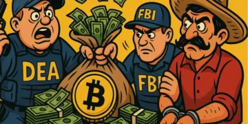 DEA dan FBI Sita US$10 Juta Kripto dari Kartel Sinaloa