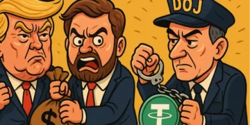 Kripto Curian dari Scam Trump-Vance Berhasil Diamankan DOJ, Tether Jadi Kunci!