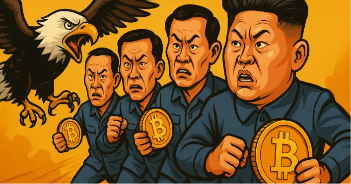 DOJ Tindak 4 Warga Korea Utara atas Pencurian Kripto Senilai US$1 Juta