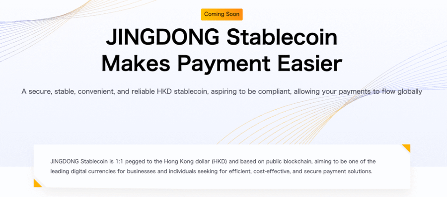 JD.com Siap Luncurkan Stablecoin Menjelang Aturan Baru di Hong Kong JD.com Siap Luncurkan Stablecoin Menjelang Aturan Baru di Hong Kong