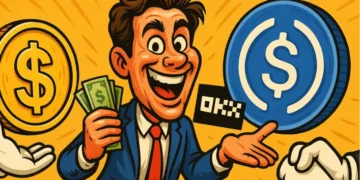Konversi Dolar AS ke $USDC Kini Lebih Gampang dan Gratis di OKX Berkat Kerja Sama dengan Circle!