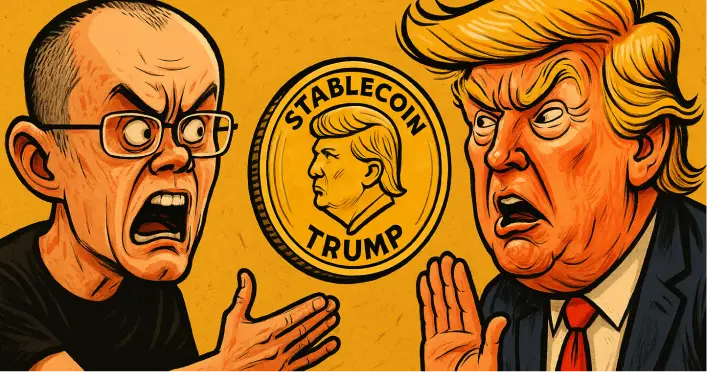 CZ Geram, Bantah Keterlibatan dengan Stablecoin "Trump"! CZ Geram, Bantah Keterlibatan dengan Stablecoin “Trump”!
