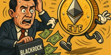 BlackRock Jadi Sorotan Saat ETF ETH Catat Penarikan Dana Tertinggi Sejak Diluncurkan