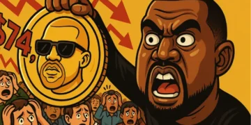 51.000 Investor Terseret Kerugian US$74 Juta di Token Meme Kanye West $YZY