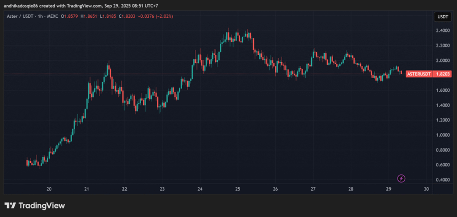 CZ Tegaskan Binance Tak Resmi Dukung Aster