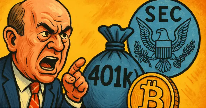 Legislator AS Desak SEC Percepat Aturan Investasi Kripto di Dana Pensiun 401(k)