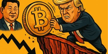 Harga Bitcoin “DUMP” ke US$102.000 Gara-Gara Tarif China Trump!